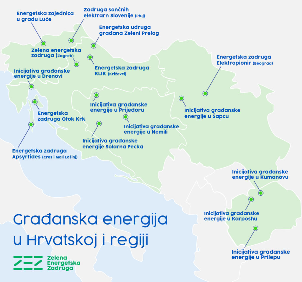Građanska energija u Hrvatskoj